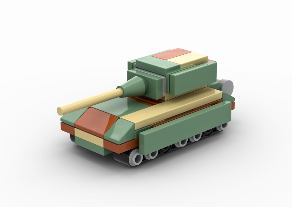 Lego Panzer VIII Maus Tank