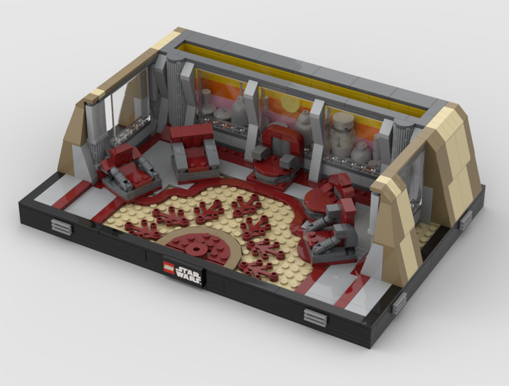 Lego High Council Room updated