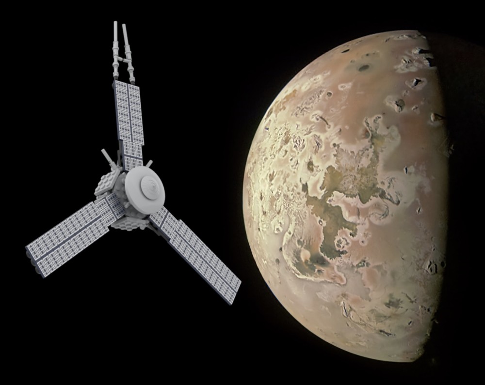 Lego OLD Juno Spacecraft