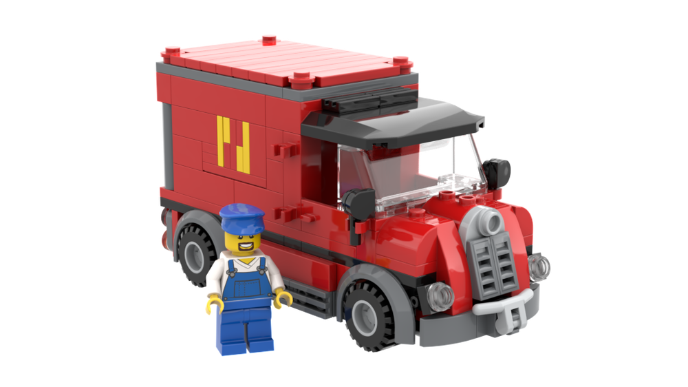 Lego Post-office Van