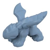Lego Creature, Baby Dragon [Plain] / Sand Blue