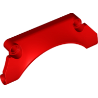 Lego Technic Panel Car Mudguard Arched 9 x 2 x 3 / Red