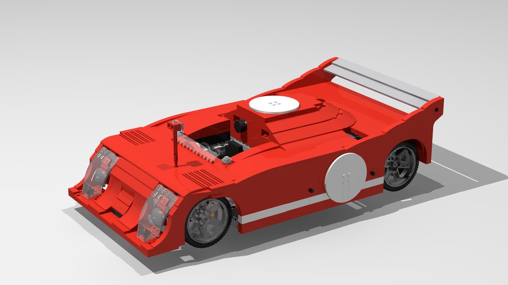 Lego Alfa Romeo Tipo 33TT12 "short tail" RC model