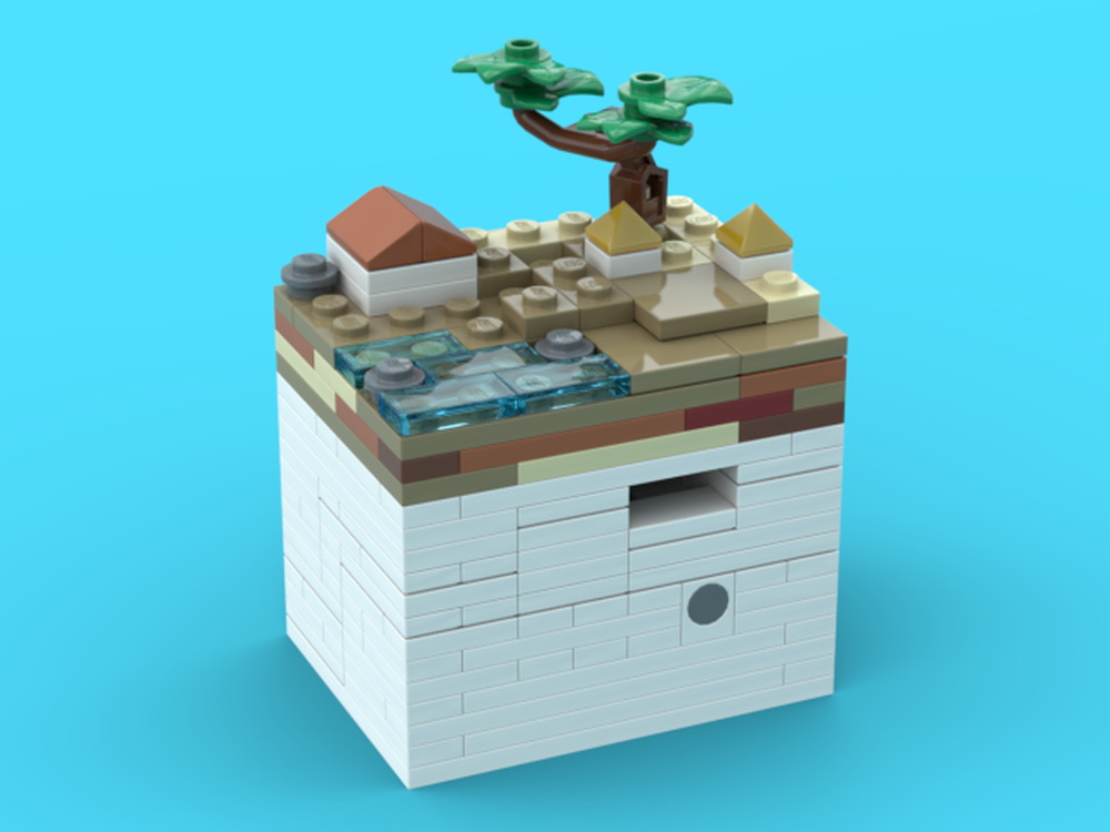 Lego The Desert Box