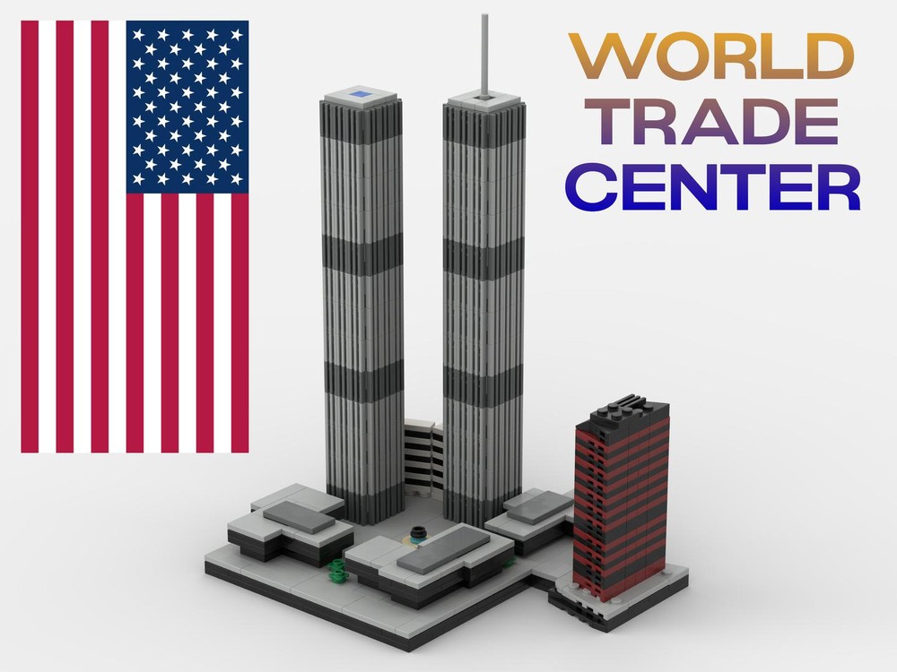 Lego World Trade Center - Microscale edition (Building instructions only)