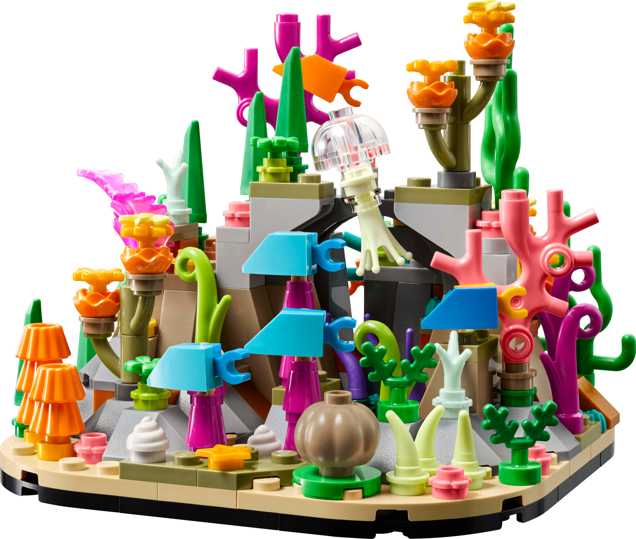 Lego Coral Reef Diorama