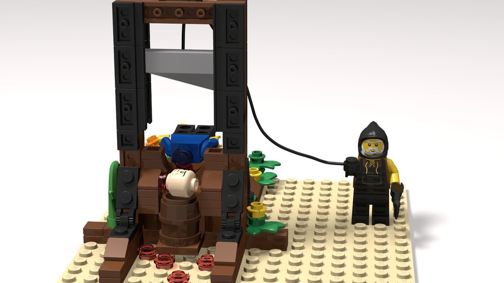 Lego Medieval Guillotine