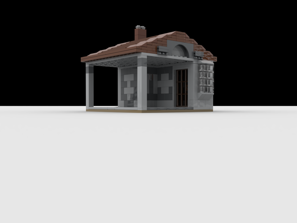Lego Blacksmith Shop