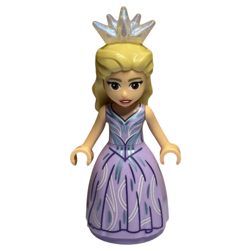 Lego Glinda, Lavender Gown, Tiara