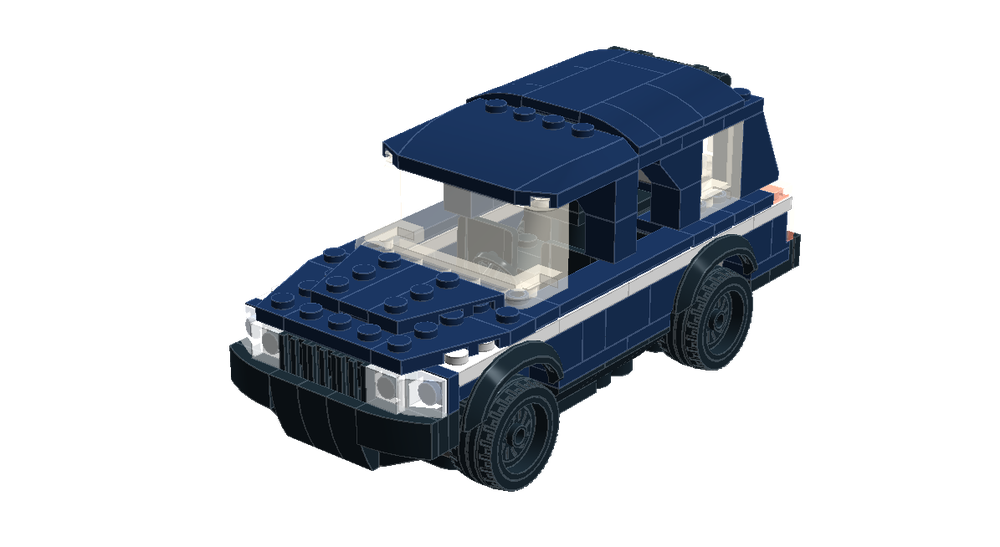 Lego 7-Wide Jeep Grand Cherokee