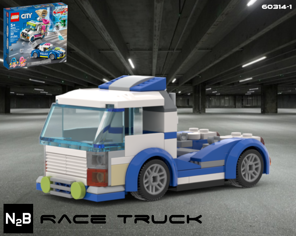 Lego Race Truck - Alternate build 1 Lego 60314