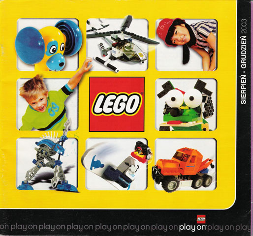 Lego 2003 Large Polish August - December (422.6128-PL)