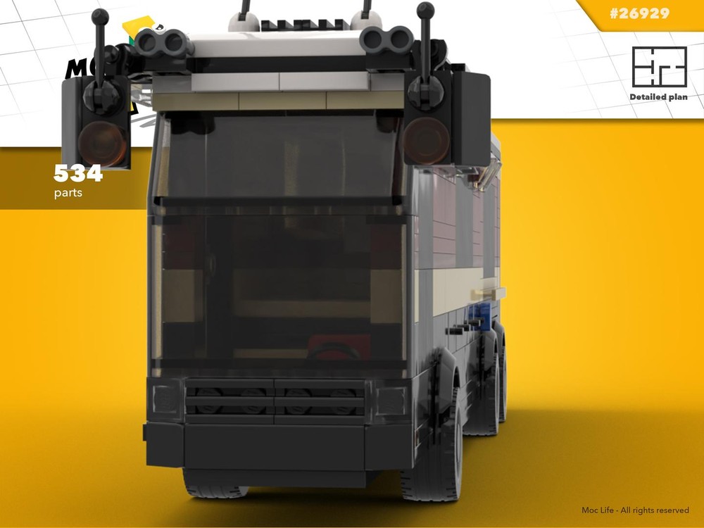 Lego Coach bus (RV version)