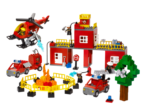 Lego Fire Rescue Services Set