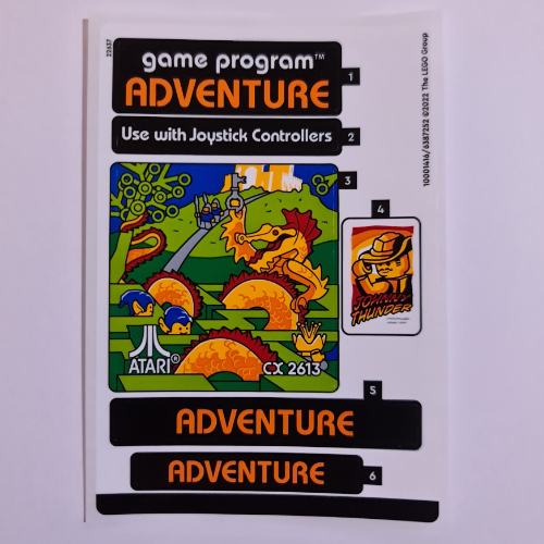 Lego Sticker Sheet 1 for Set 10306-1