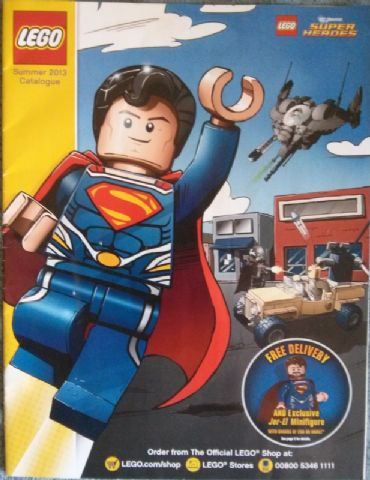 Lego 2013 Shop at Home - Summer UK - Superman Cover (WOR 7859)