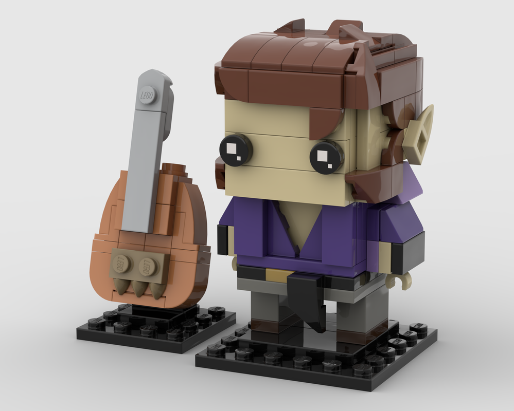 Lego Critical Role - Vox Machina - Scanlan Shorthalt