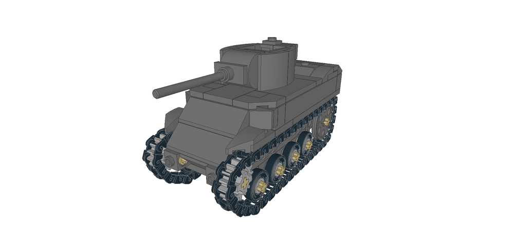 Lego M8A1 Tank Destroyer (100 Like Special!)