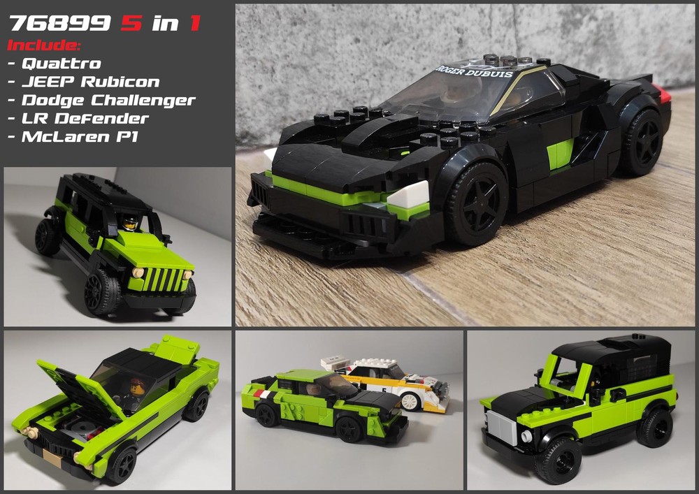 Lego 76899 5 in 1 set Vol.3