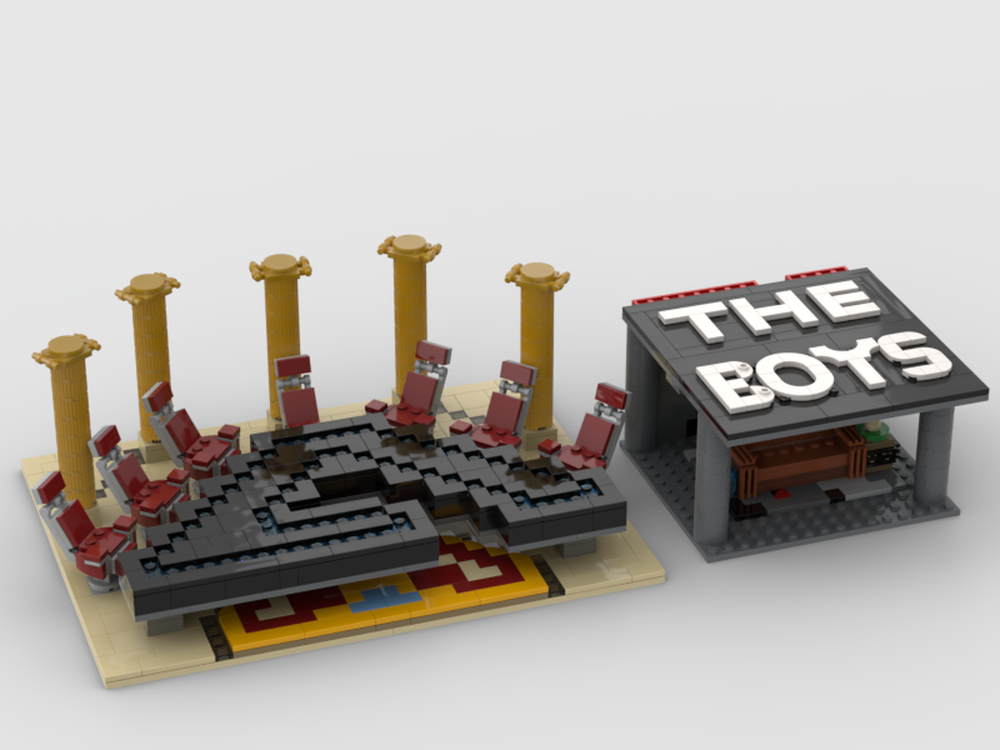 Lego The Boys Bases