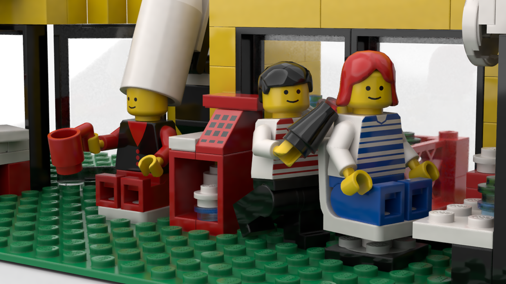 Lego 6392 Barber shop