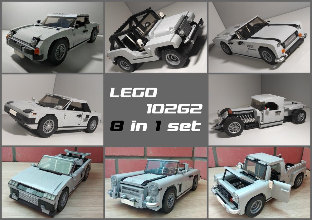 Lego 10262 8 in 1 set