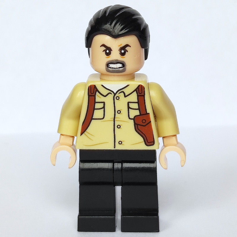 Lego Vic Hoskins with Black Hair