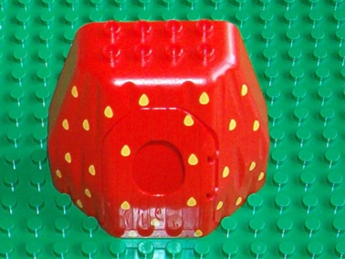 Lego Duplo Rock Cave with Door Opening and Dewdrops Pattern, with Door