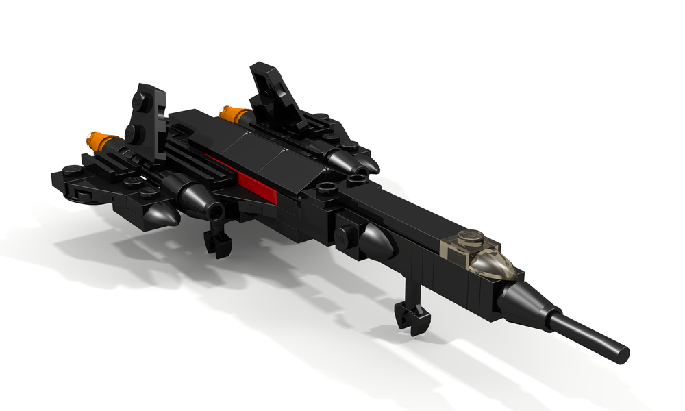 Lego Miniplane - Lockheed SR-71 Blackbird.