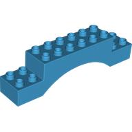 Lego Duplo Brick 2 x 10 x 2 Arch / Dark Azure