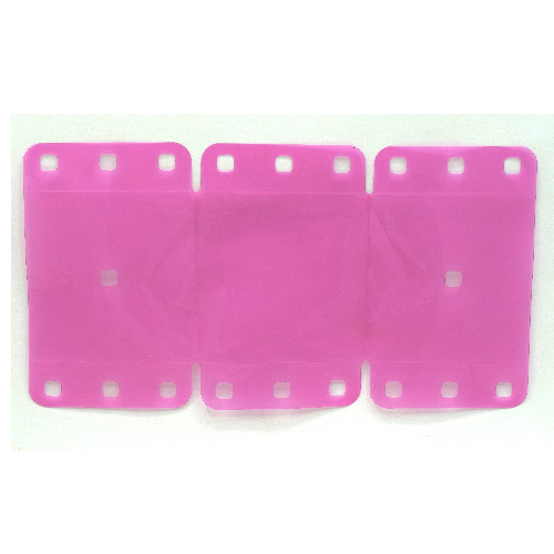 Lego Clikits Rectangle 14 x 26 1/2 with Rounded Corners and 20 Holes [Tri-fold]