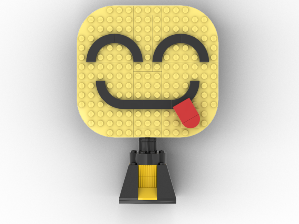 Lego Being Silly Emoji Trophy