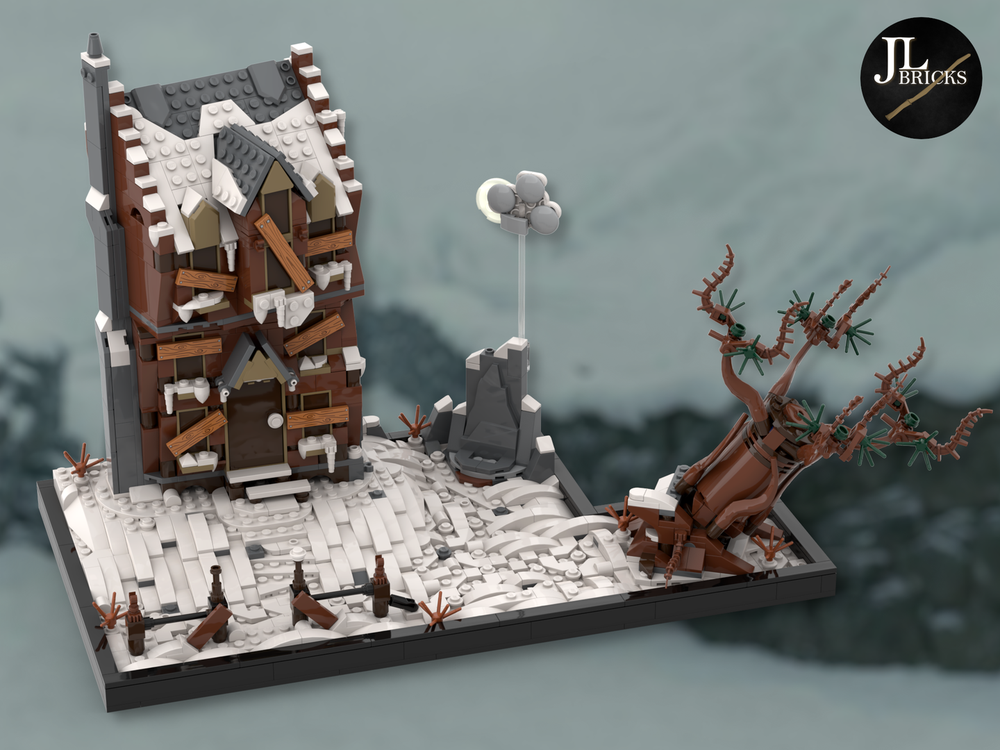 Lego Shrieking Shack Scenery