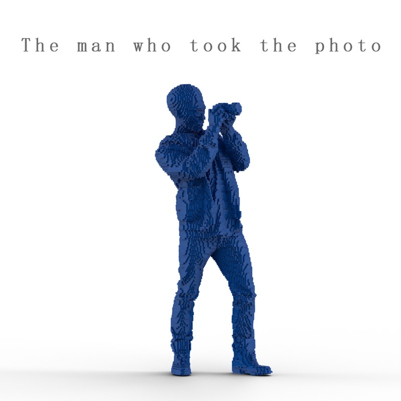 Lego The man who took the photo
