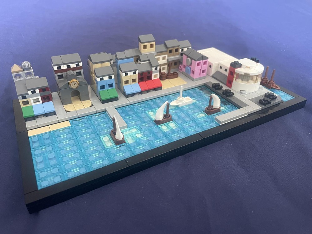 Lego Brittany Seaside Town