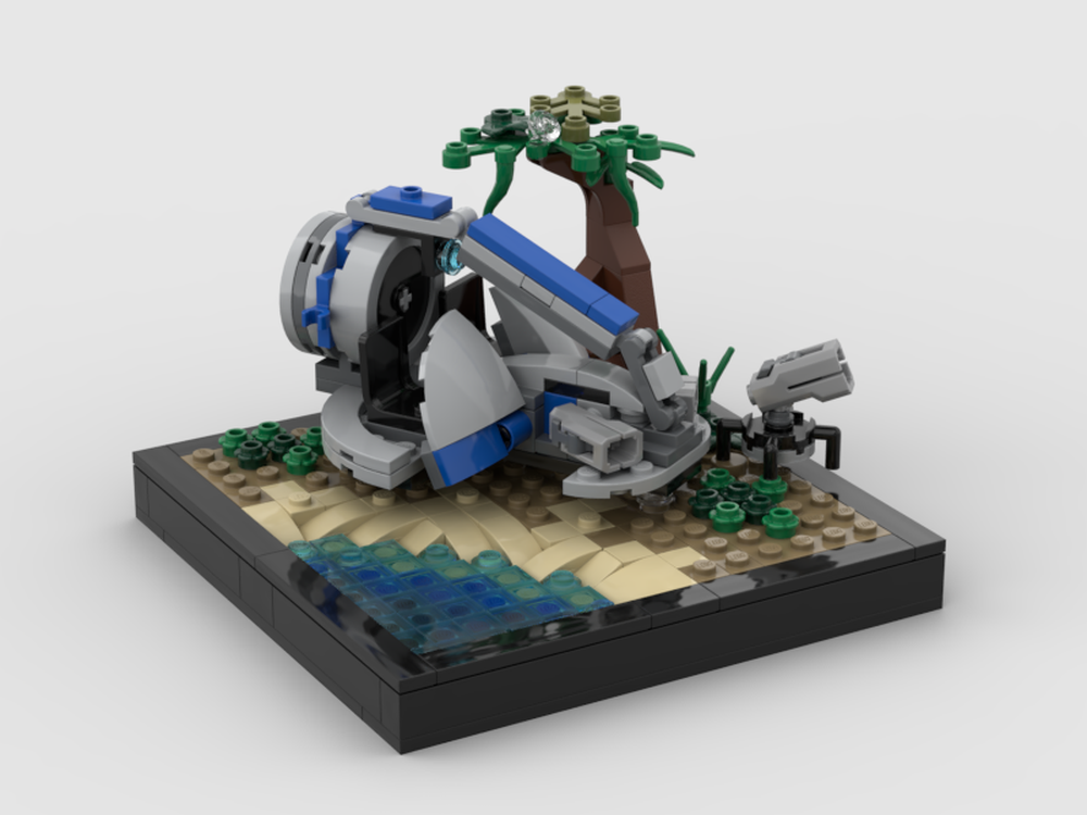 Lego Display Base For 75359 332nd Ahsoka's Battle Pack