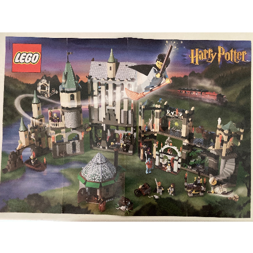 Lego Poster, Harry Potter Chamber of Secrets Series, features some Sorcerer's Stone sets / [No Color/Any Color]