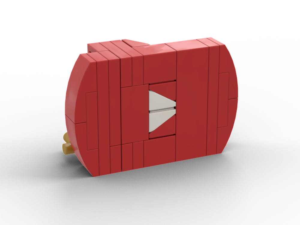 Lego Youtube Logo Moc