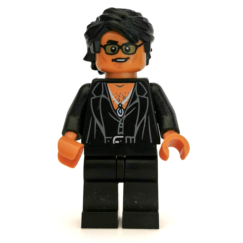 Lego Ian Malcolm with Necklace (3626c Head)
