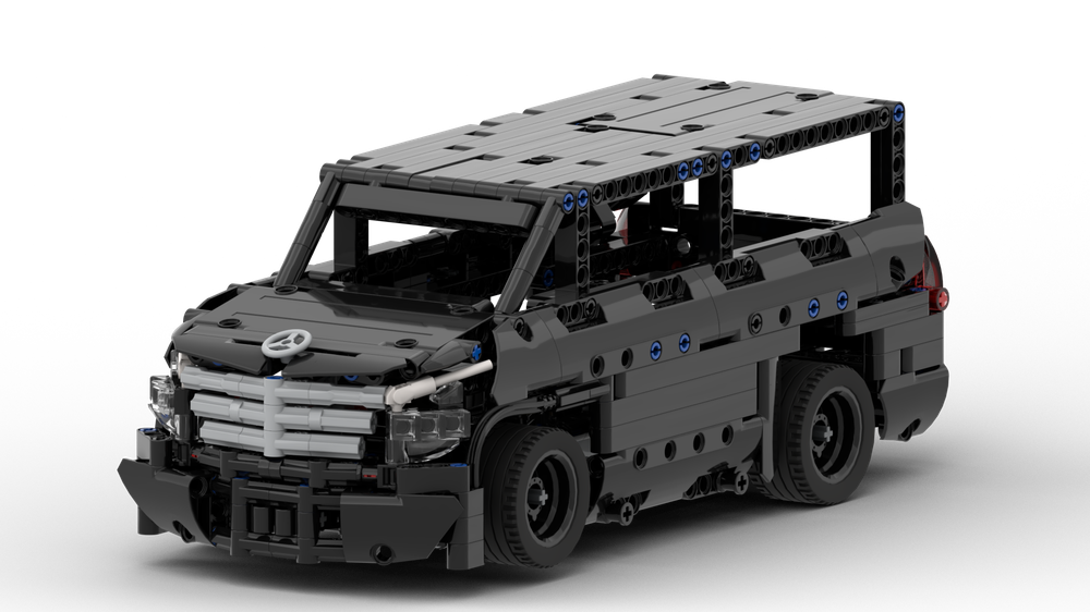 Lego Mercedes Class V with camber