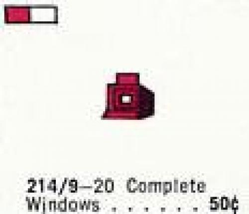 Lego 1 x 1 x 1 Window Frame