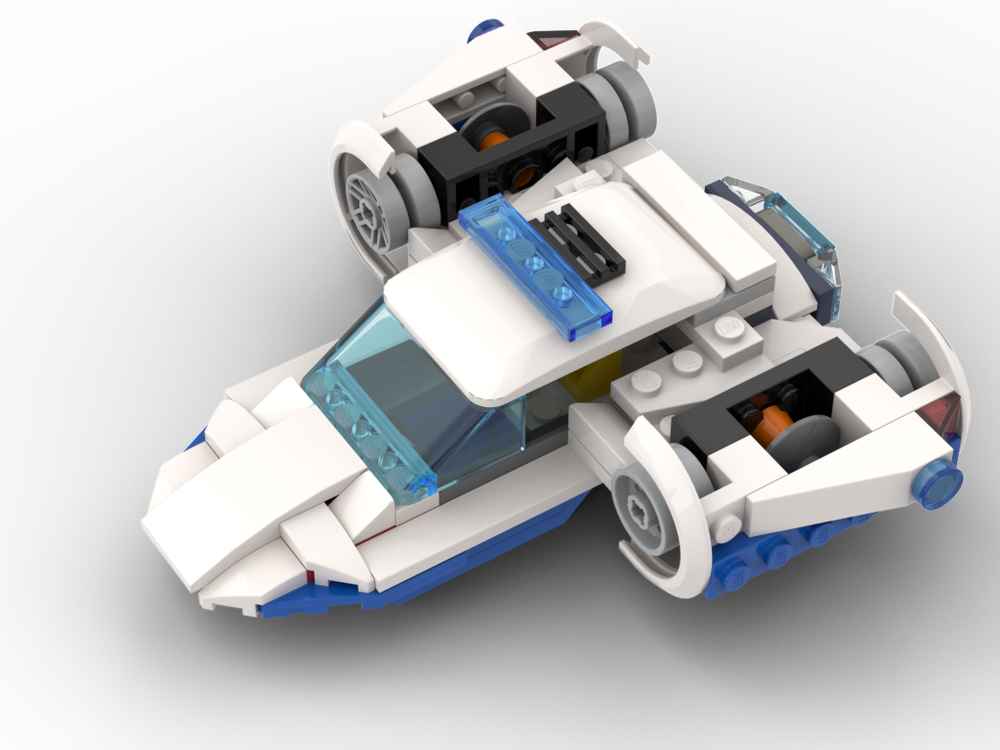 Lego Flying Police Patrol Car