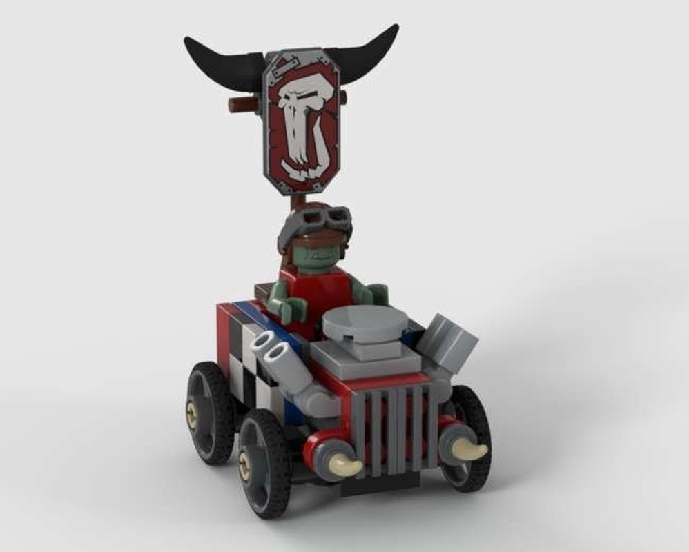 Lego Warhammer 40k Ork Soap Box Car