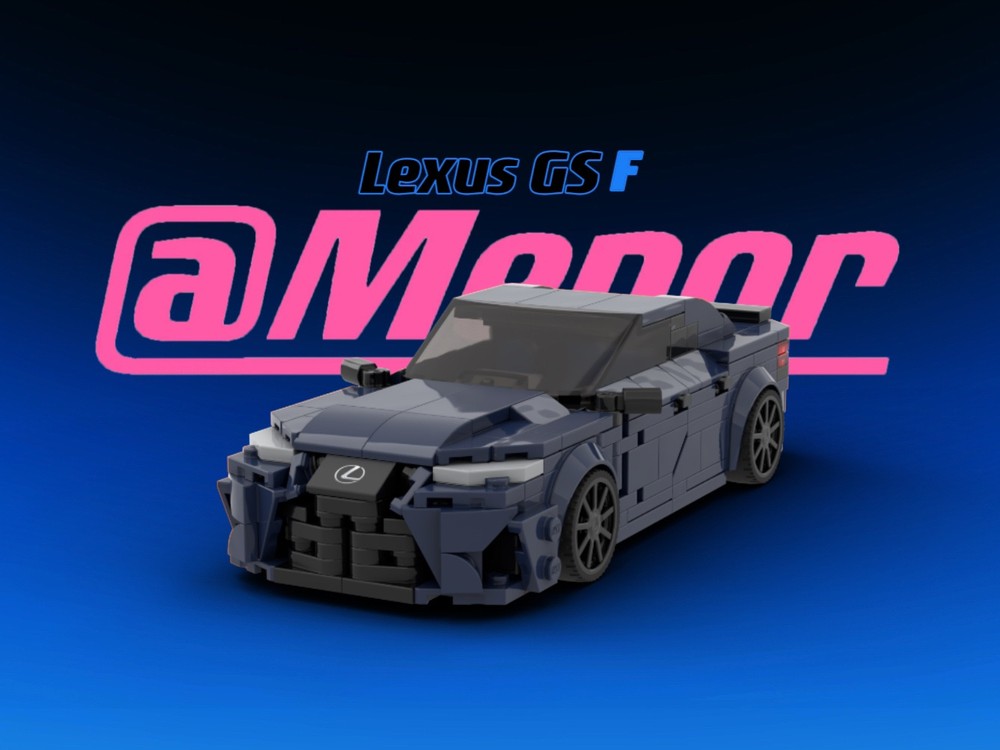 Lego Lexus GS F-Sport Dark Blue