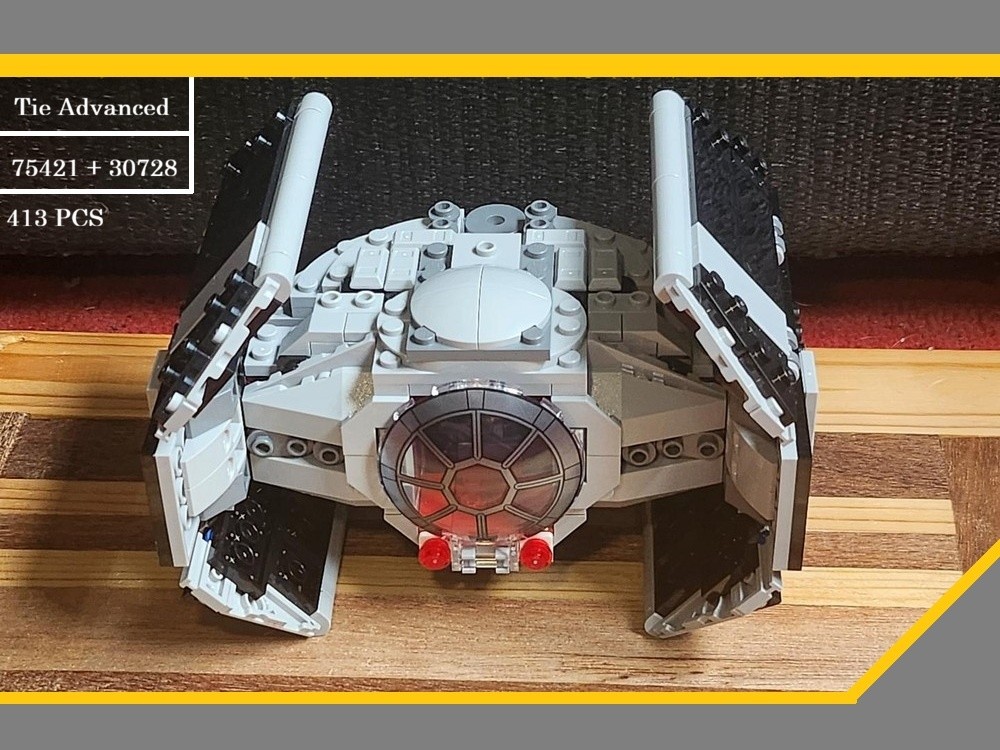 Lego Smarter Vaders Tie (75421 & 1x 30708)