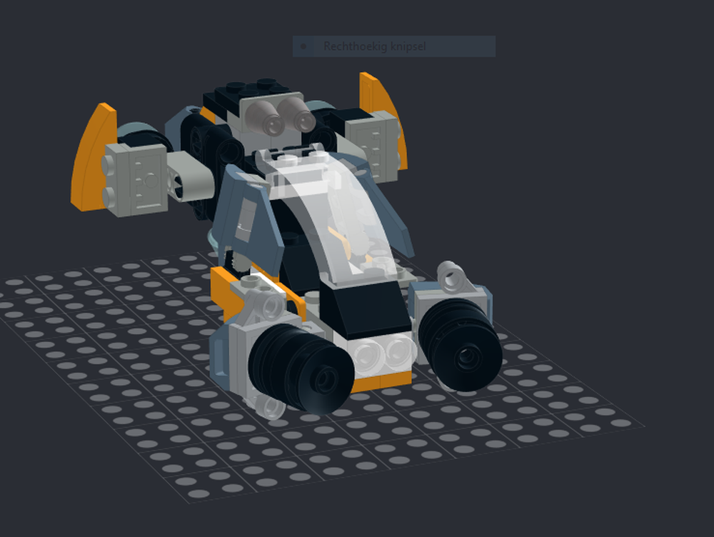 Lego cyber gunship