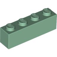 Lego Brick 1 x 4 / Sand Green