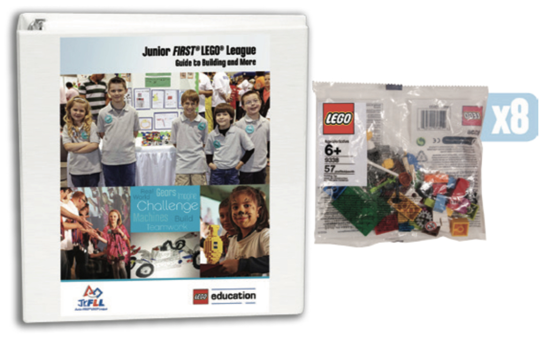 Lego BuildToExpress 8 Pack & BuildToExpress Special Activities & Jr.FLL Guide