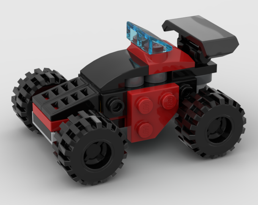 Lego Red Buggy (30691 Alternative Build)
