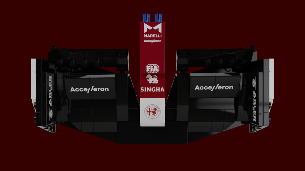 Lego 2022 F1 Alfa Romeo C42 Large Scale Front Wing